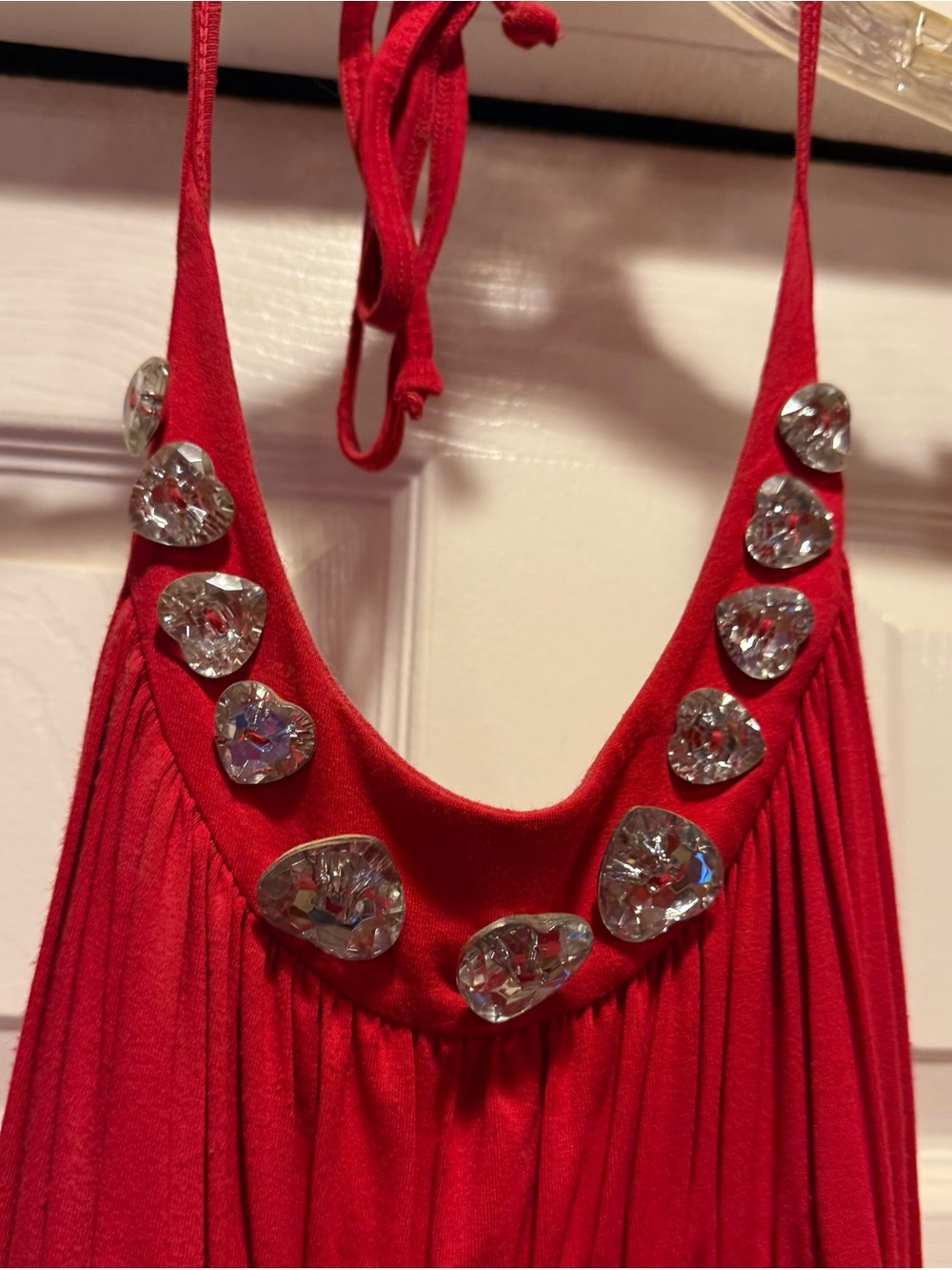 bebe Red Tank Top - Picture 2 of 3